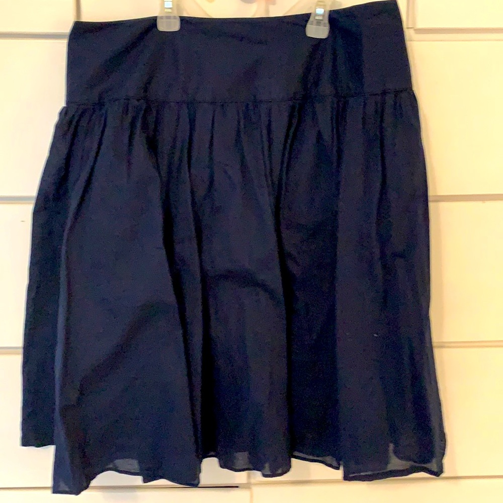 Nearly New Dark Blue INC Skirt